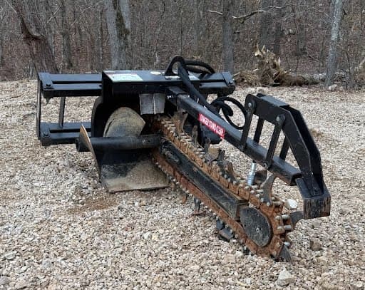 48" Trencher attachment for rent in Greenville, MO